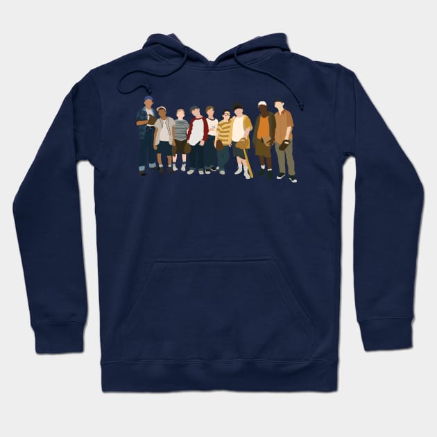 The Sandlot Gang Hoodie by mshelffo